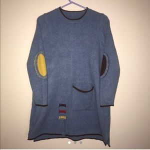 vintage 70’s sweater dress size medium